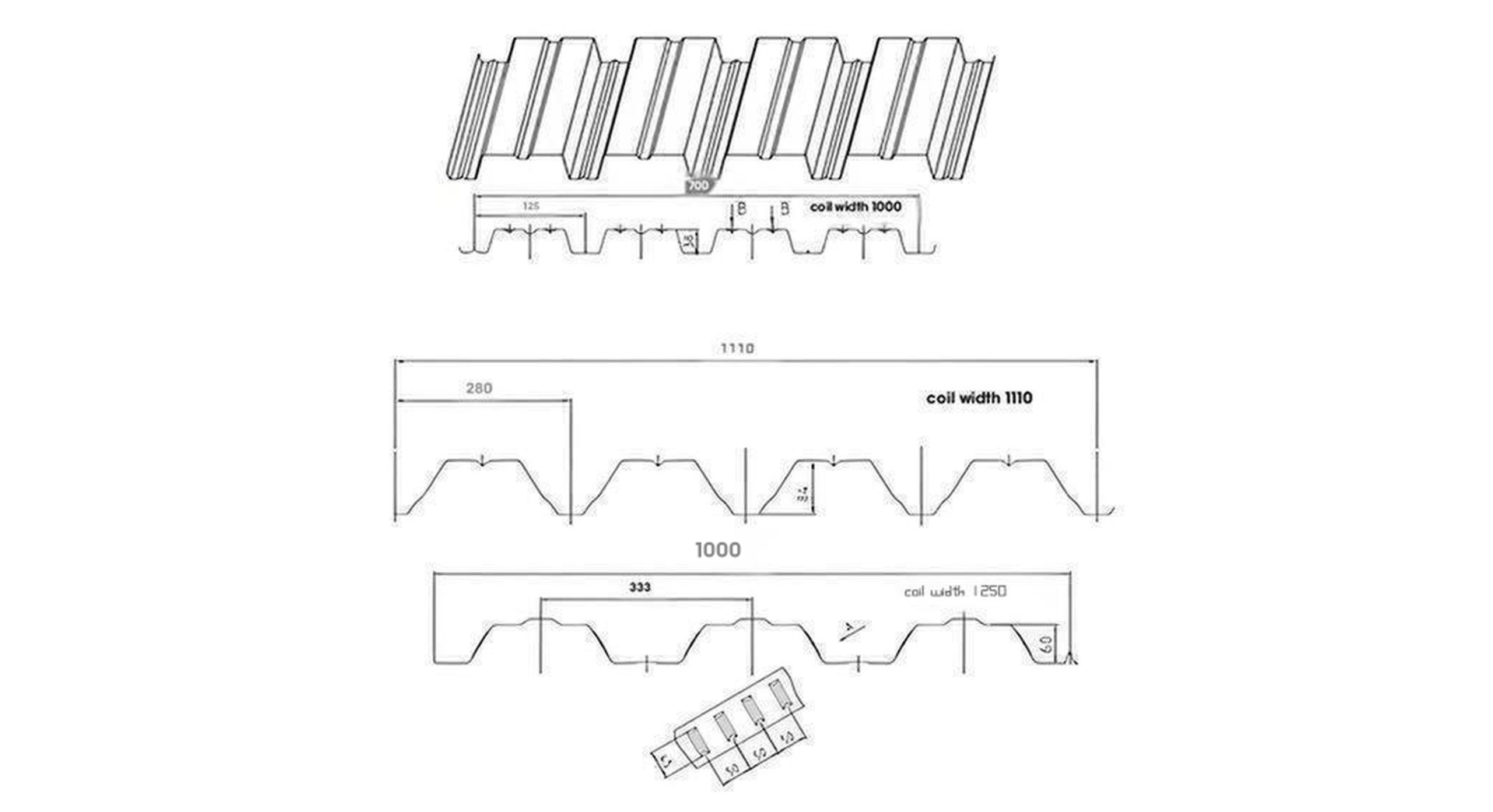 Floor Decking Roll Forming Machine