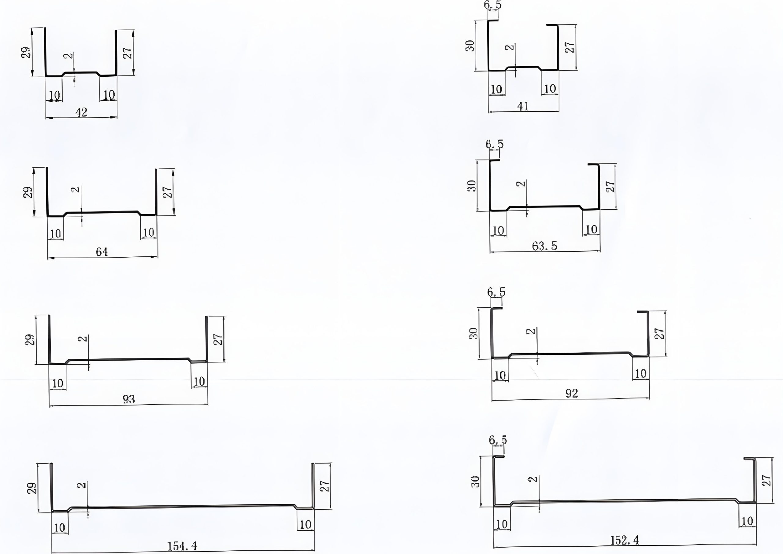 Stud and Track Roll Forming Machine