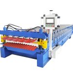 Steel double layer roll forming machine