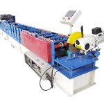 metal downspout making machine