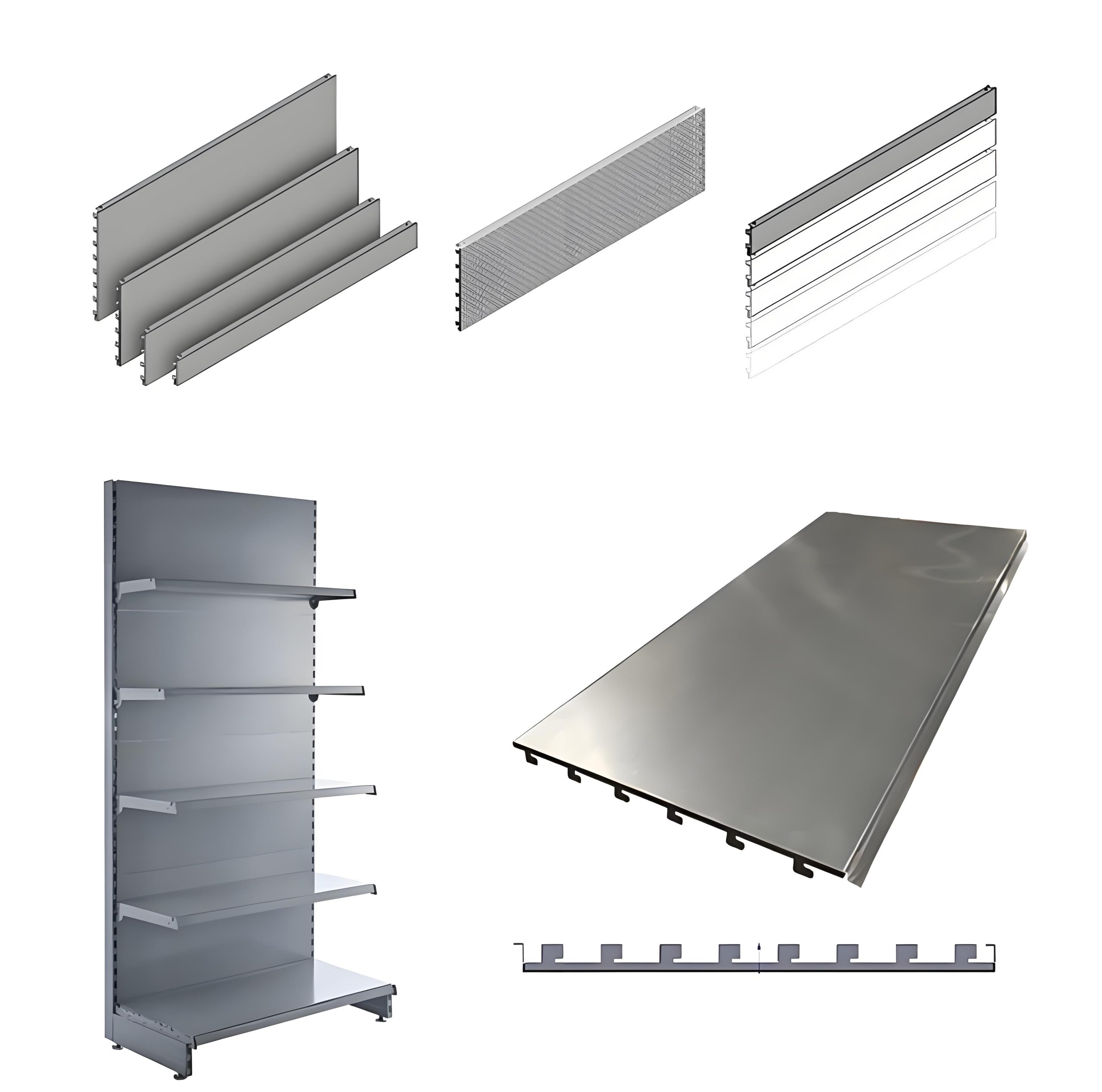 Shelf Panel Roll Forming Machine