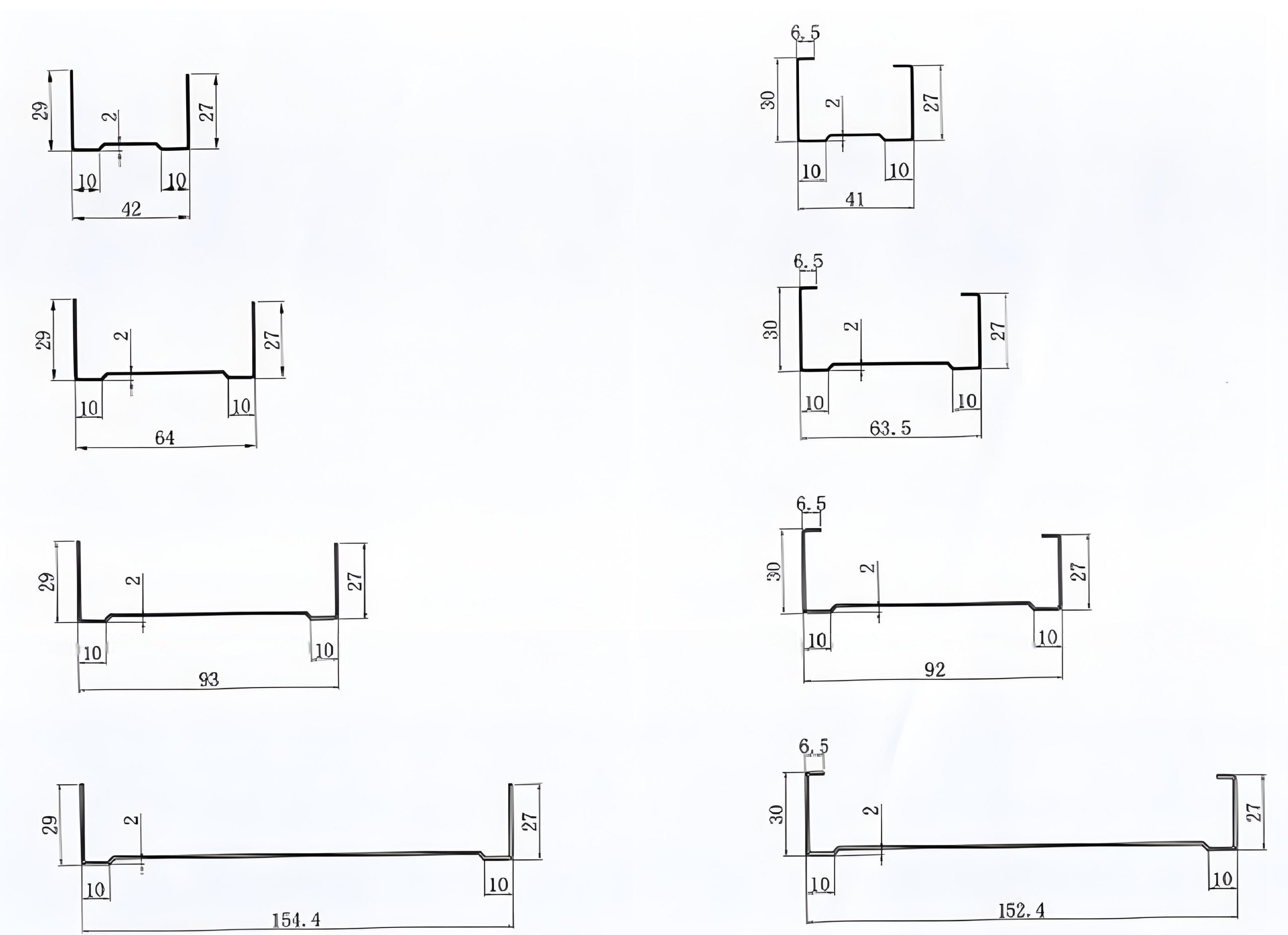 Quick-change Stud And Track Roll Forming Machine